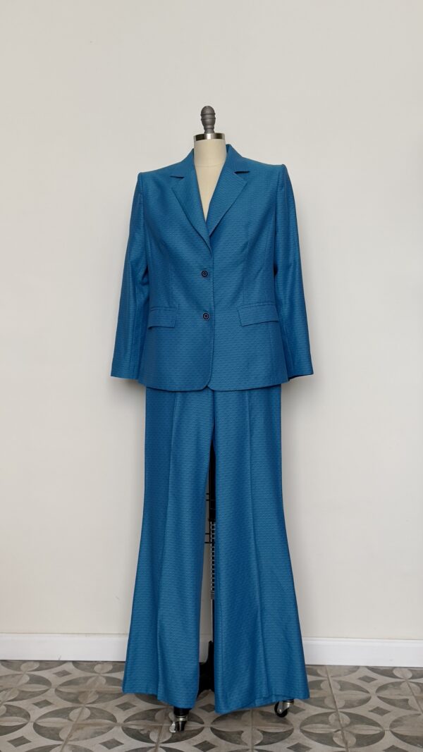BLUE COTTON SUIT