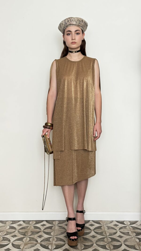 METALLIC GOLD SUIT