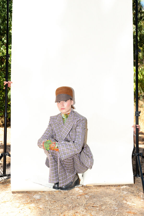 TAILORED CHECKERED SUIT