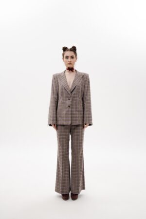 TAILORED CHECKERED SUIT